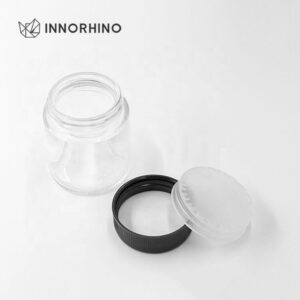 Child-resistant packaging: Glass Jar with CR Lid