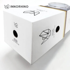 Child-resistant packaging: CR Button Rigid Box