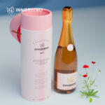 Round Rigid Box w/ Handle for Alcohol - INNORHINO
