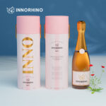 Round Rigid Box w/ Handle for Alcohol - INNORHINO