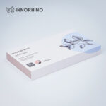 Book Style Rigid Box w/ Plastic Dividers for False Nail Set - INNORHINO