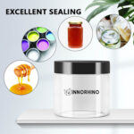 Airtight plastic jar