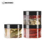 Airtight plastic jar