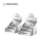 Silver Corrugated counter display