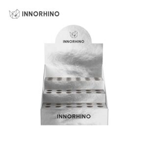 Silver Corrugated counter display
