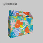 corrugated box with handle