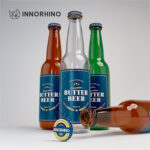 Glass Beer Bottle - INNORHINO