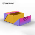 Angled Doubled-door Clamshell Rigid Box - INNORHINO