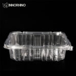 Tamper Evident Rectangle Hinged Container - INNORHINO