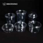 Plastic clear RPET round deli container - INNORHINO
