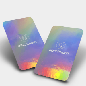 INNORHINO | Custom Packaging - Holographic Lamination Finish