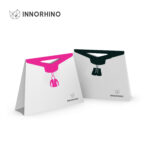 Die cut handle paper shopping bag | INNORHINO