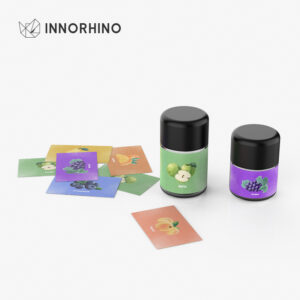 Glass Jar with Label | INNORHINO
