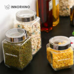 Square Glass Jar | INNORHINO