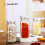 Square Glass Jar | INNORHINO