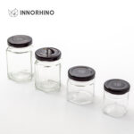 Hexagon Glass Jar | INNORHINO
