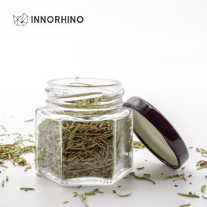 Hexagon Glass Jar | INNORHINO
