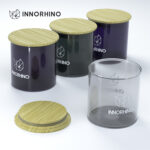Glass Jar With Bamboo Lid | INNORHINO