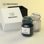 Glass Candle Jar with Lid | INNORHINO