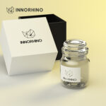 Glass Candle Jar with Lid | INNORHINO
