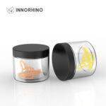 Glass Jar With Custom Print | INNORHINO