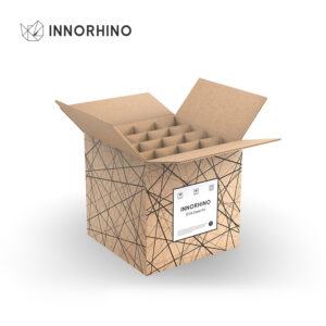 Corrugated bottle boxes with divider | INNORHINO
