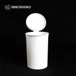CR Plastic Pop Top Vial with Divider for Prerolls | INNORHINO