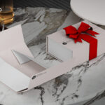 Two-Door Collapsible Rigid Box w/ Ribbon | INNORHINO