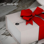 Two-Door Collapsible Rigid Box w/ Ribbon | INNORHINO