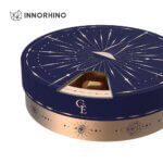 brb00-001 Round Rotatory Dial Advent Calendar Rigid Box